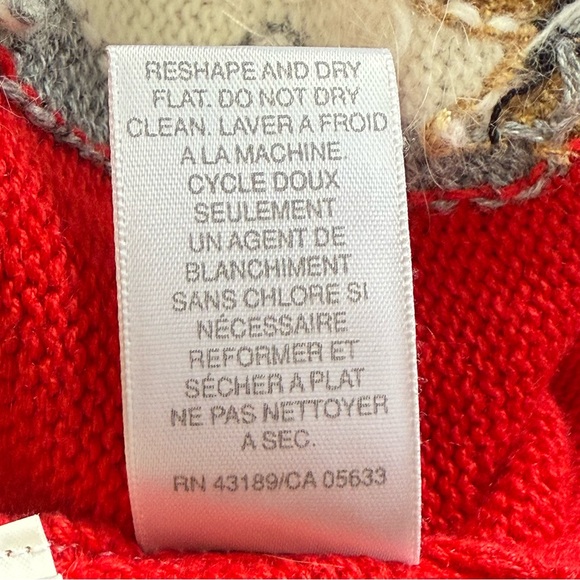 Susan Bristol Vintage Crazy Cat Lady Sweater Vest Leopard Trim size Medium - Picture 10 of 12